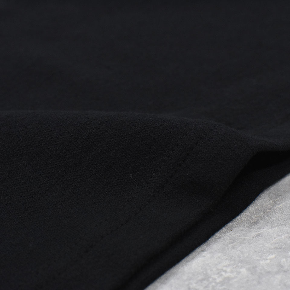 STOF / Oversized Relax Tee/che embroi - BLACK