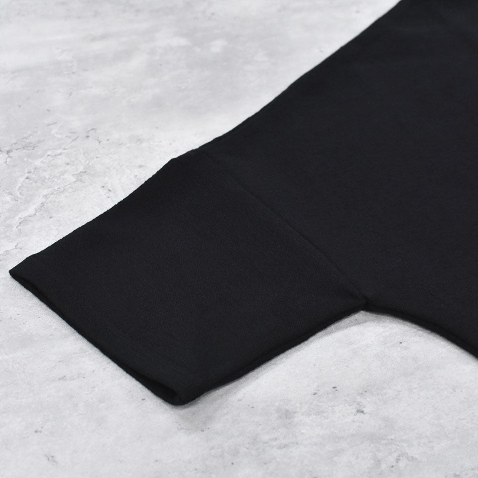 STOF / Oversized Relax Tee/che embroi - BLACK