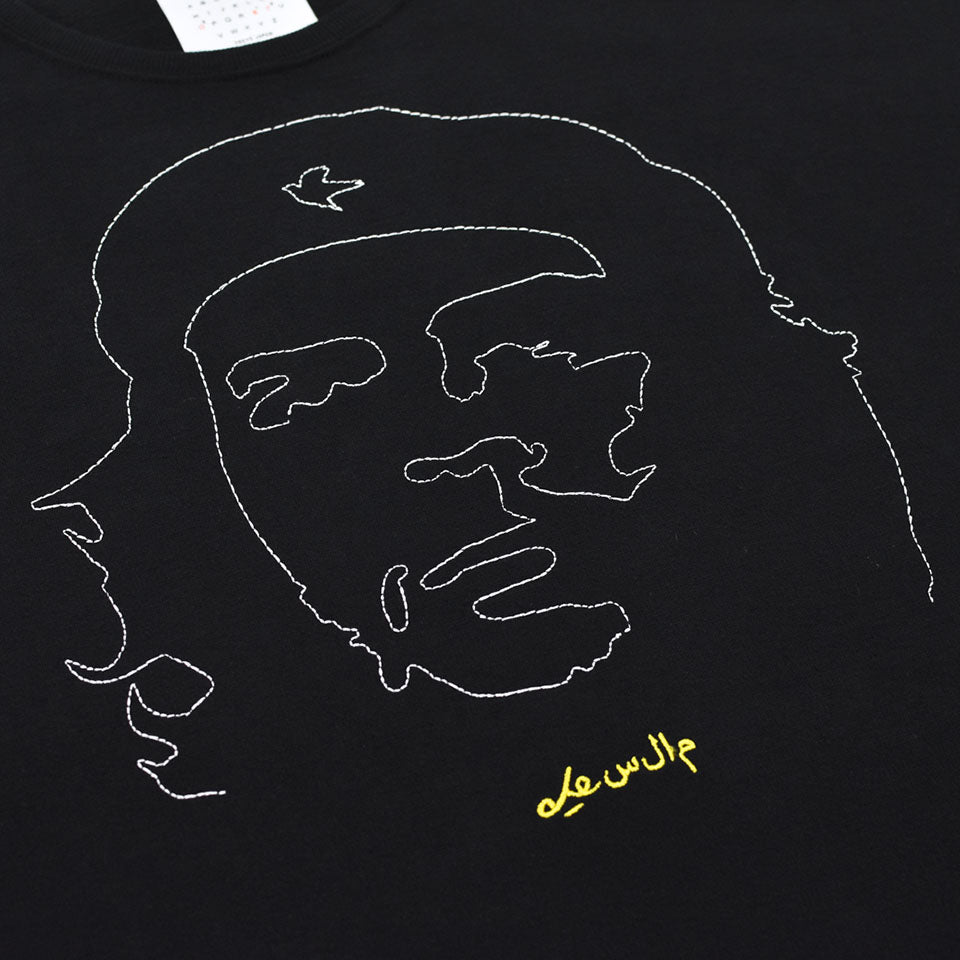 STOF / Oversized Relax Tee/che embroi - BLACK