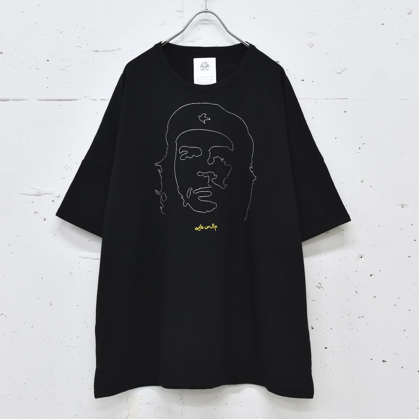 STOF / Oversized Relax Tee/che embroi - BLACK