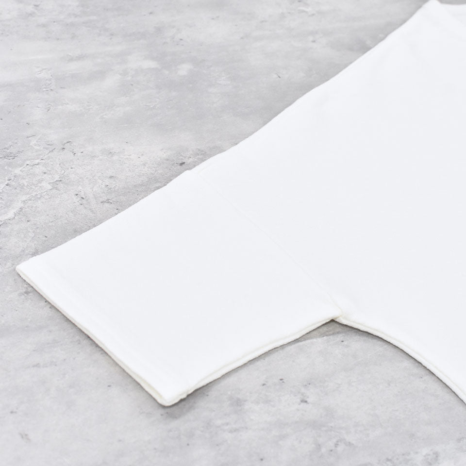 STOF / Oversized Relax Tee/che embroi - WHITE