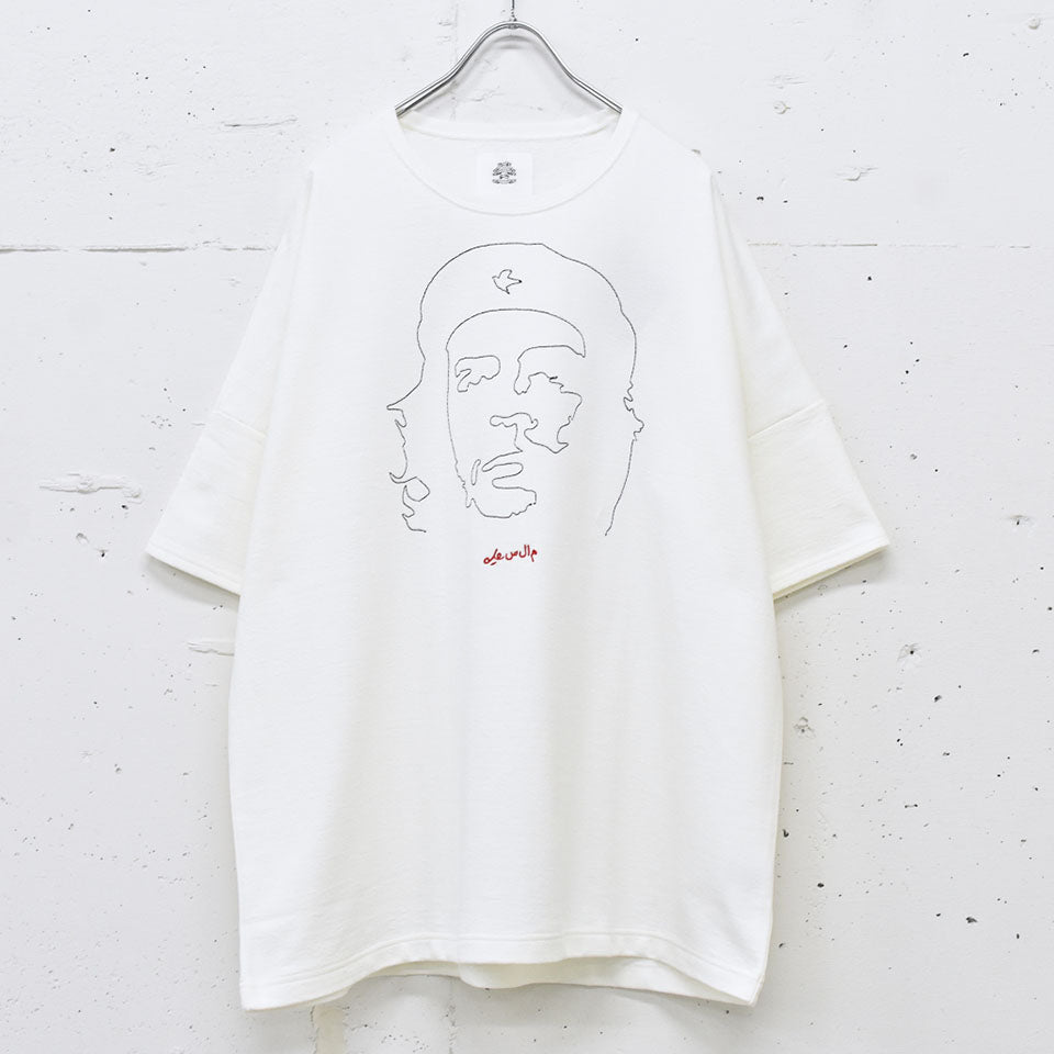 STOF / Oversized Relax Tee/che embroi - WHITE