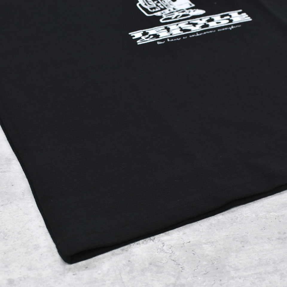 STOF / Oversized Relax Tee/J&H - BLACK