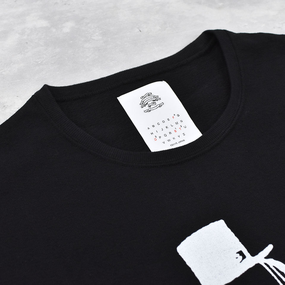 STOF / Oversized Relax Tee/J&H - BLACK
