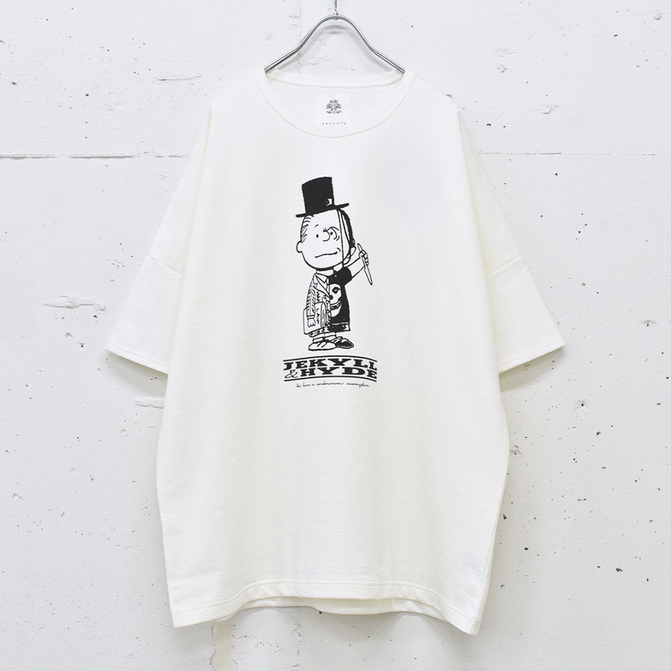 STOF / Oversized Relax Tee/J&H - WHITE