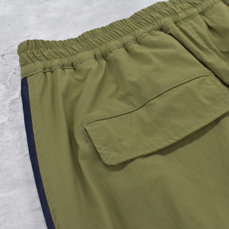 STOF / Trompe l’oeil Layer Skirt - KHAKI