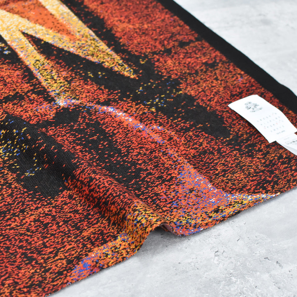 STOF / Double Exposure Knit Stole - VOLCAN