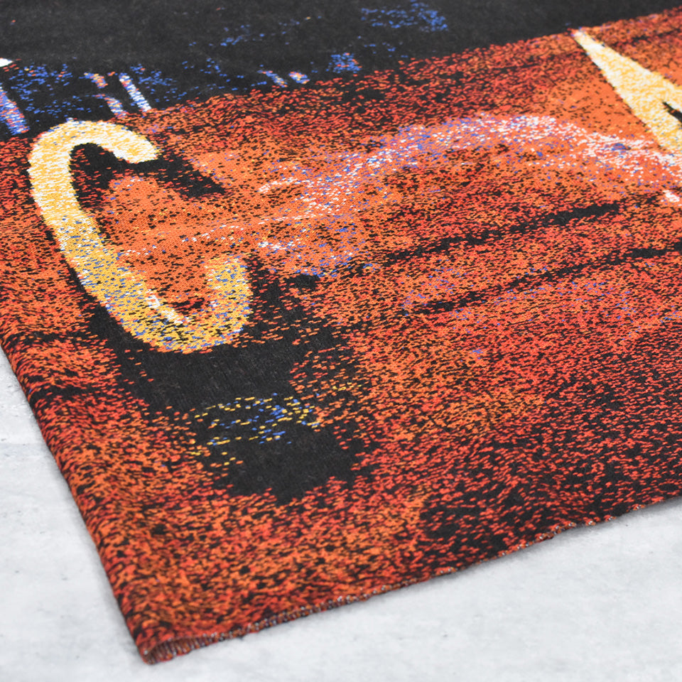 STOF / Double Exposure Knit Stole - VOLCAN
