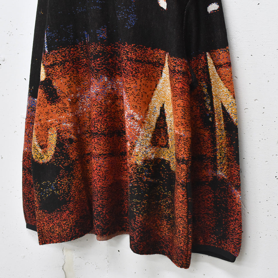 STOF / Double Exposure Knit Sweater - VOLCAN