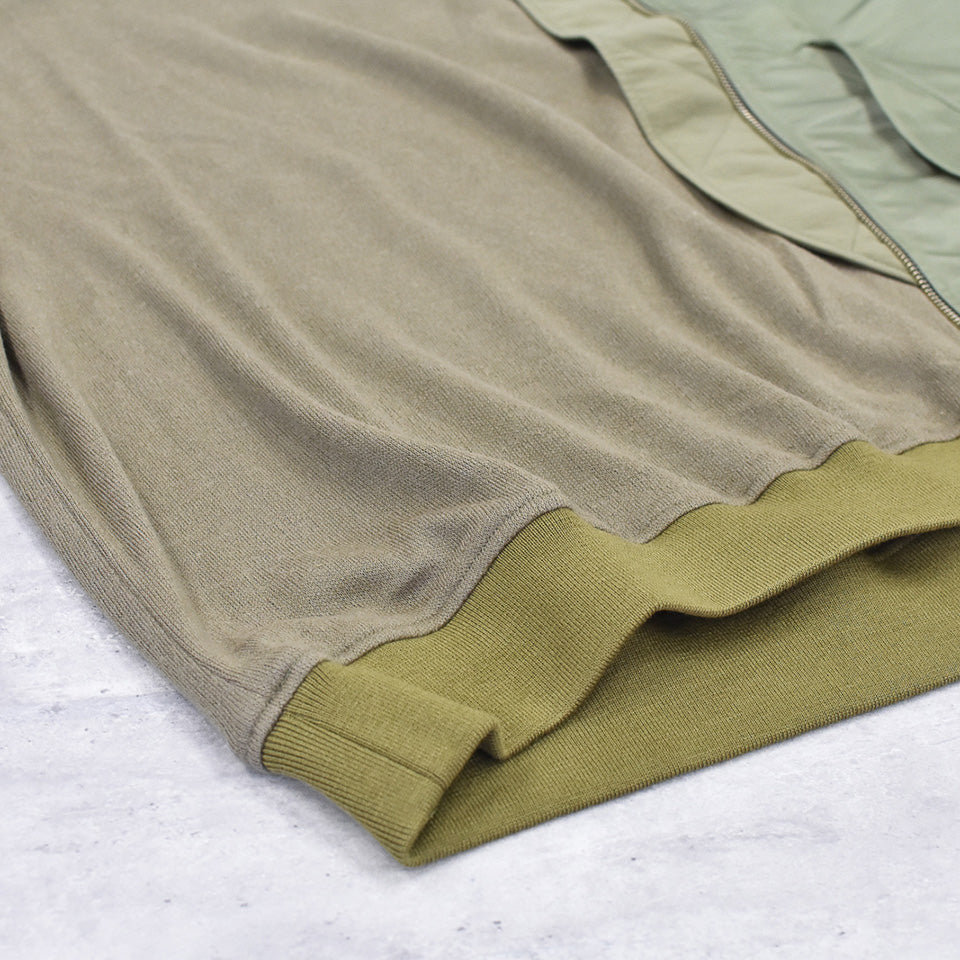 STOF / Trompe l’oeil Pulover - KHAKI