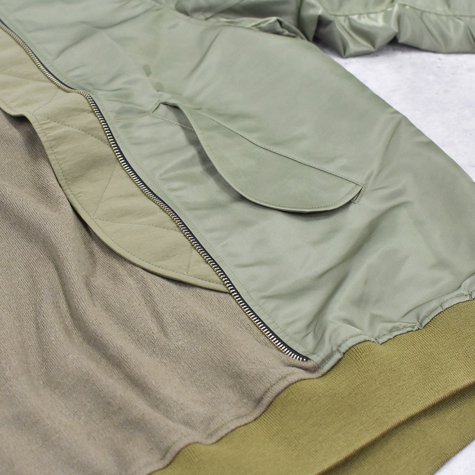 STOF / Trompe l’oeil Pulover - KHAKI