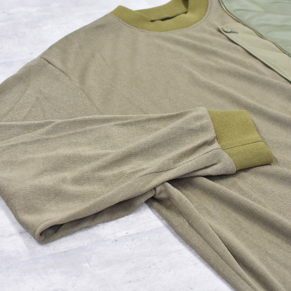 STOF / Trompe l’oeil Pulover - KHAKI