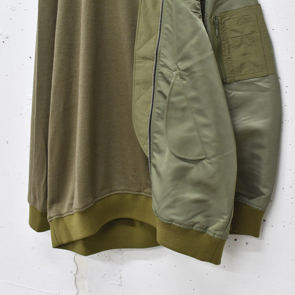 STOF / Trompe l’oeil Pulover - KHAKI