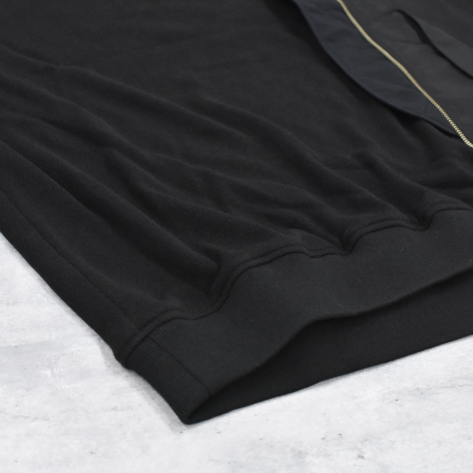 STOF / Trompe l’oeil Pulover - BLACK