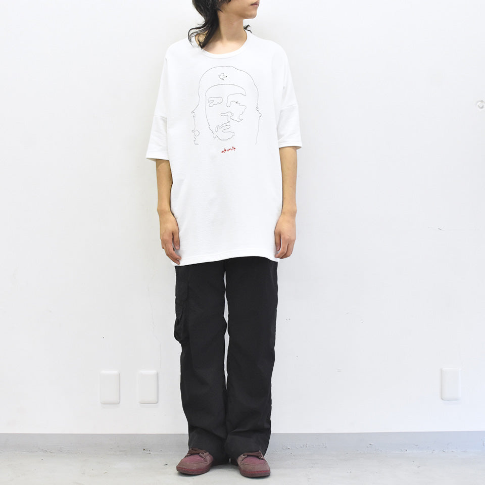 STOF / Oversized Relax Tee/che embroi - WHITE
