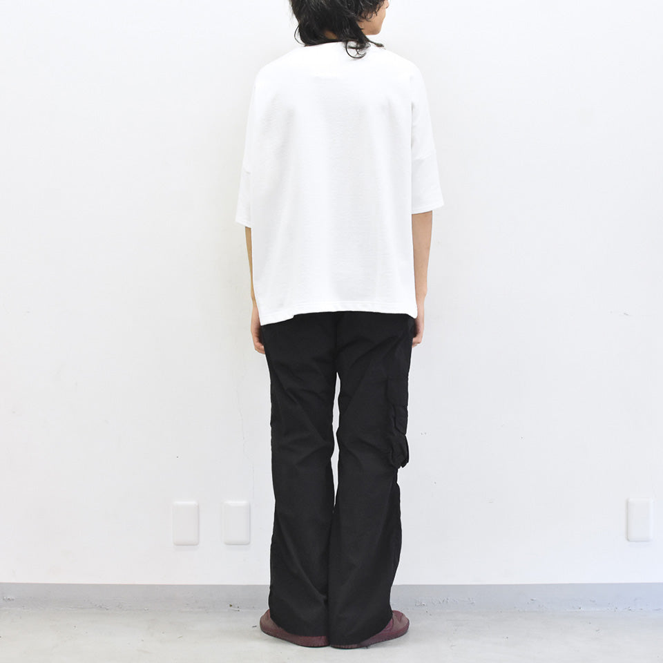 STOF / Oversized Relax Tee/each path - WHITE