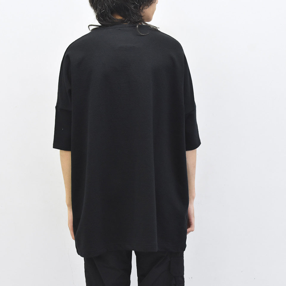 STOF / Oversized Relax Tee/J&H - BLACK