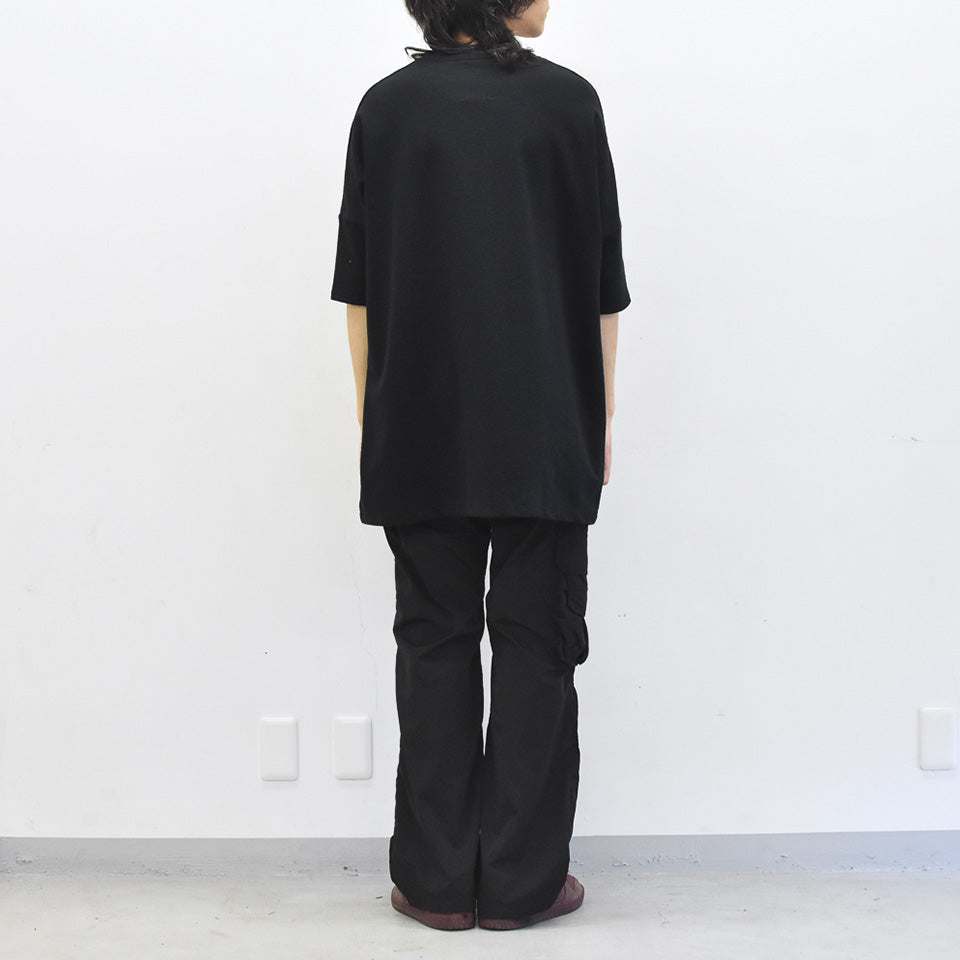 STOF / Oversized Relax Tee/J&H - BLACK