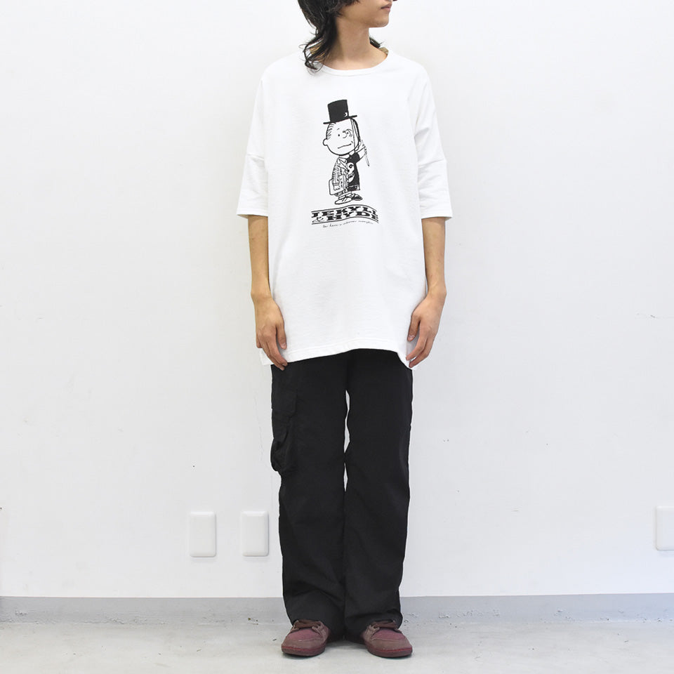 STOF / Oversized Relax Tee/J&H - WHITE