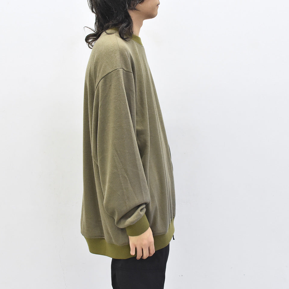 STOF / Trompe l’oeil Pulover - KHAKI