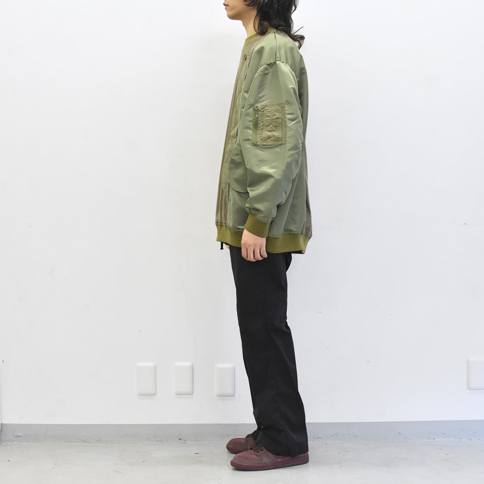 STOF / Trompe l’oeil Pulover - KHAKI
