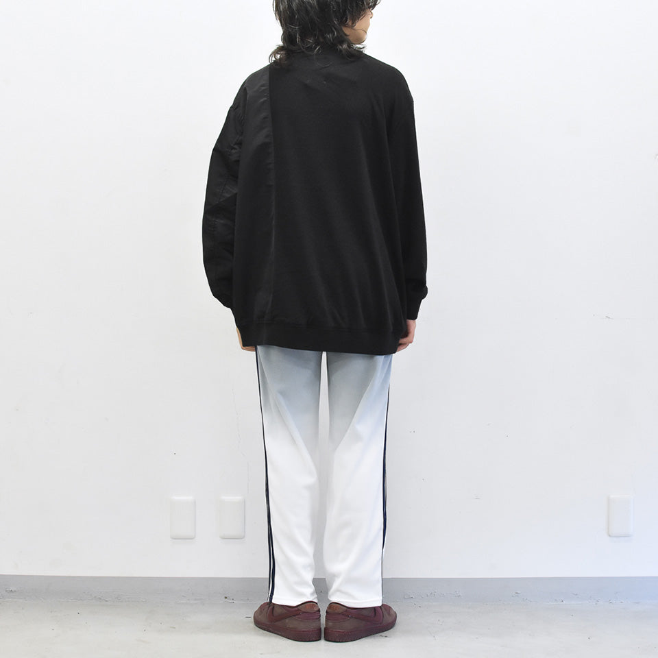 STOF / Trompe l’oeil Pulover - BLACK