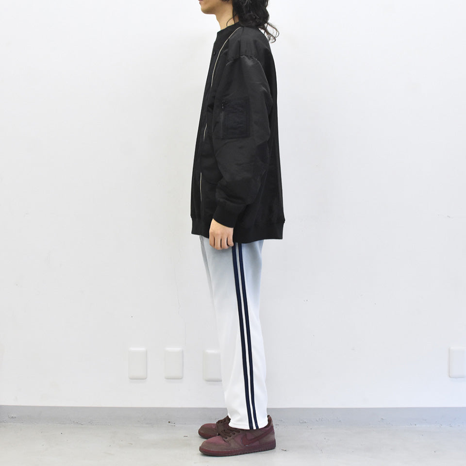 STOF / Trompe l’oeil Pulover - BLACK