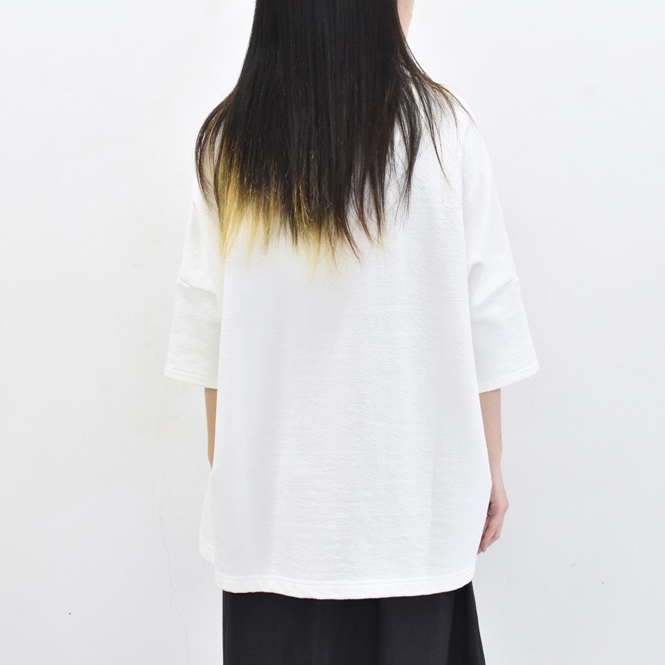 STOF / Oversized Relax Tee/J&H - WHITE