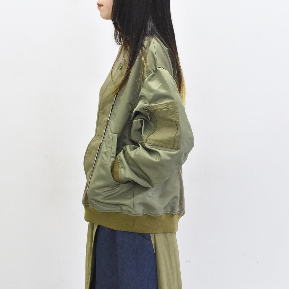 STOF / Trompe l’oeil Pulover - KHAKI