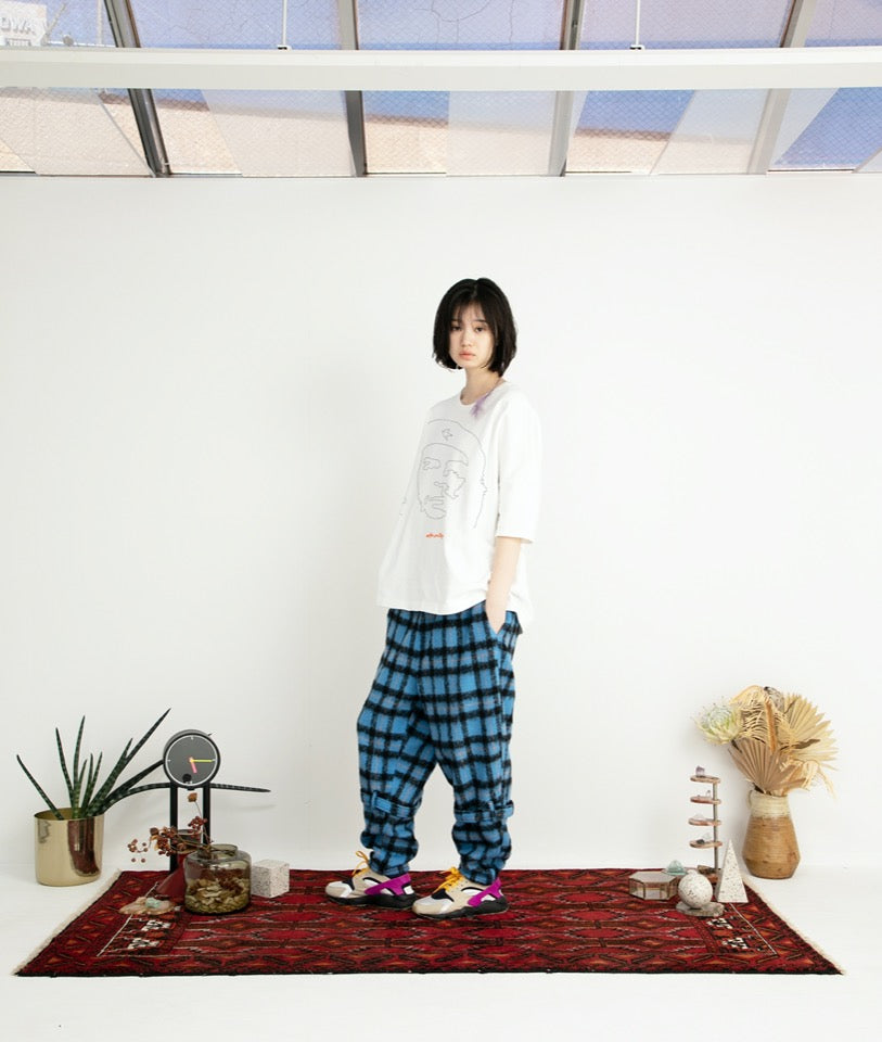 STOF / Oversized Relax Tee/che embroi - BLACK