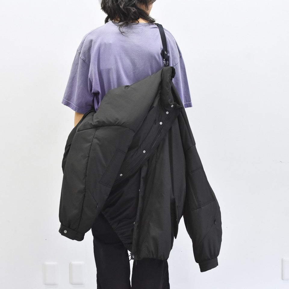 THE JEAN PIERRE / Drop Puffer Jacket - BLACK