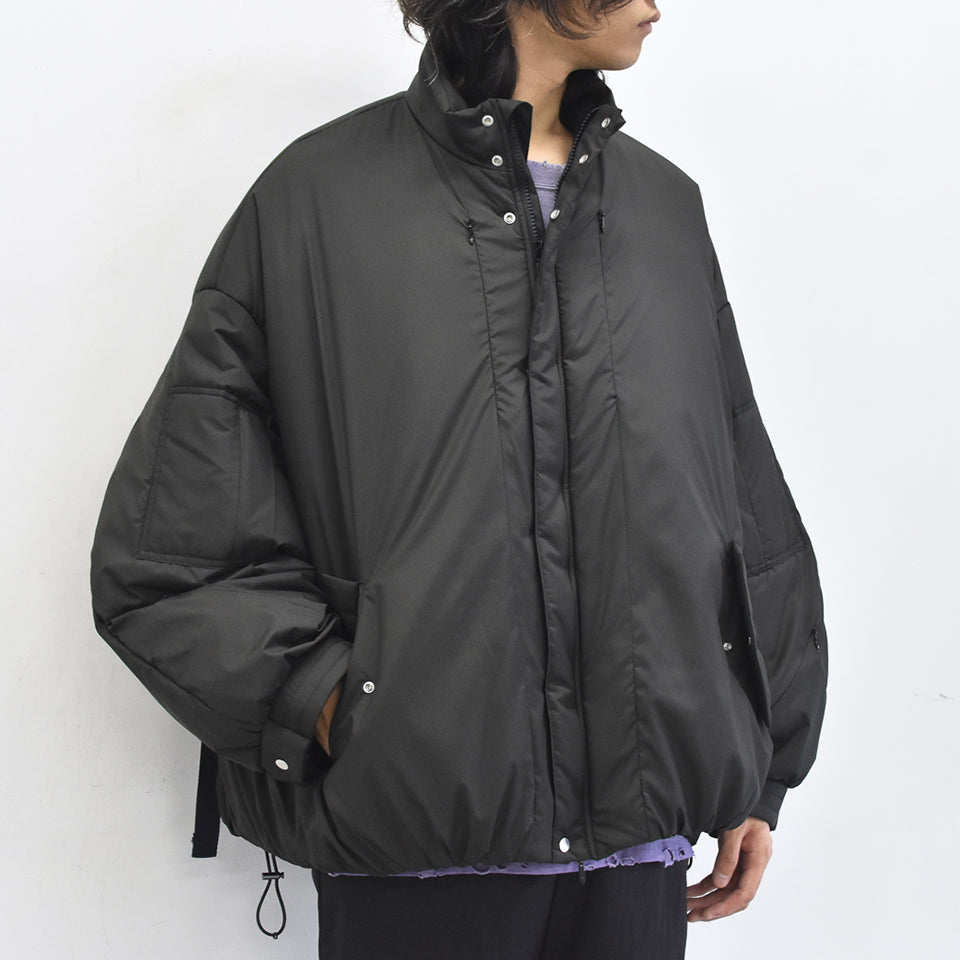 THE JEAN PIERRE / Drop Puffer Jacket - BLACK