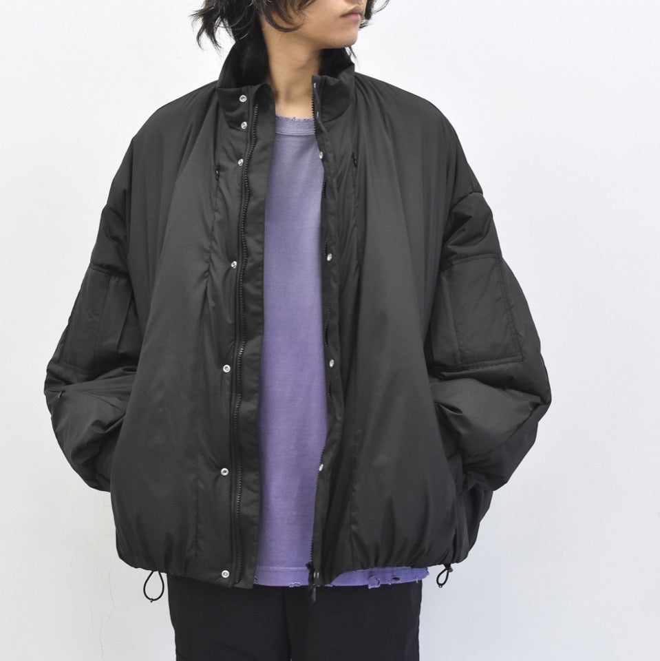 THE JEAN PIERRE / Drop Puffer Jacket - BLACK
