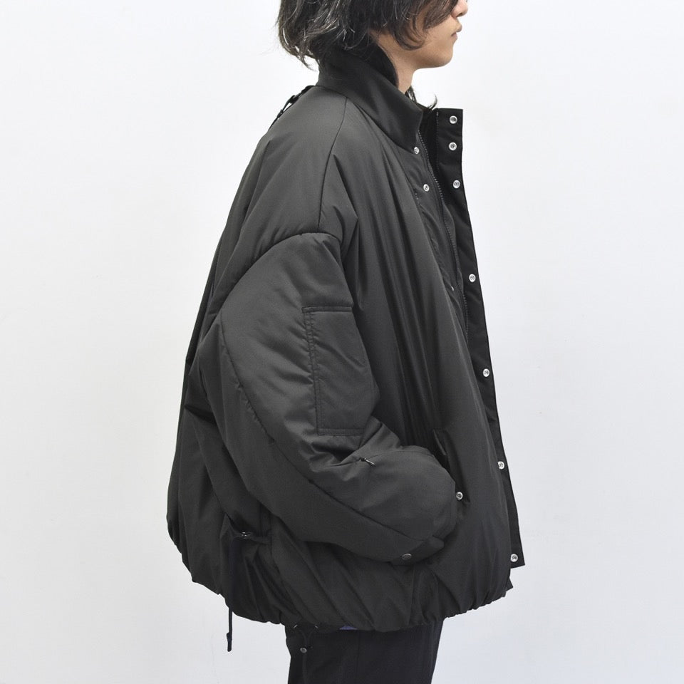 THE JEAN PIERRE / Drop Puffer Jacket - BLACK