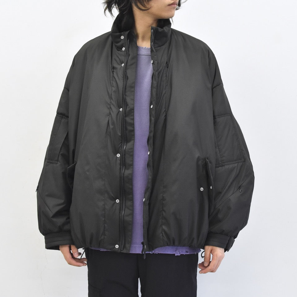 THE JEAN PIERRE / Drop Puffer Jacket - BLACK