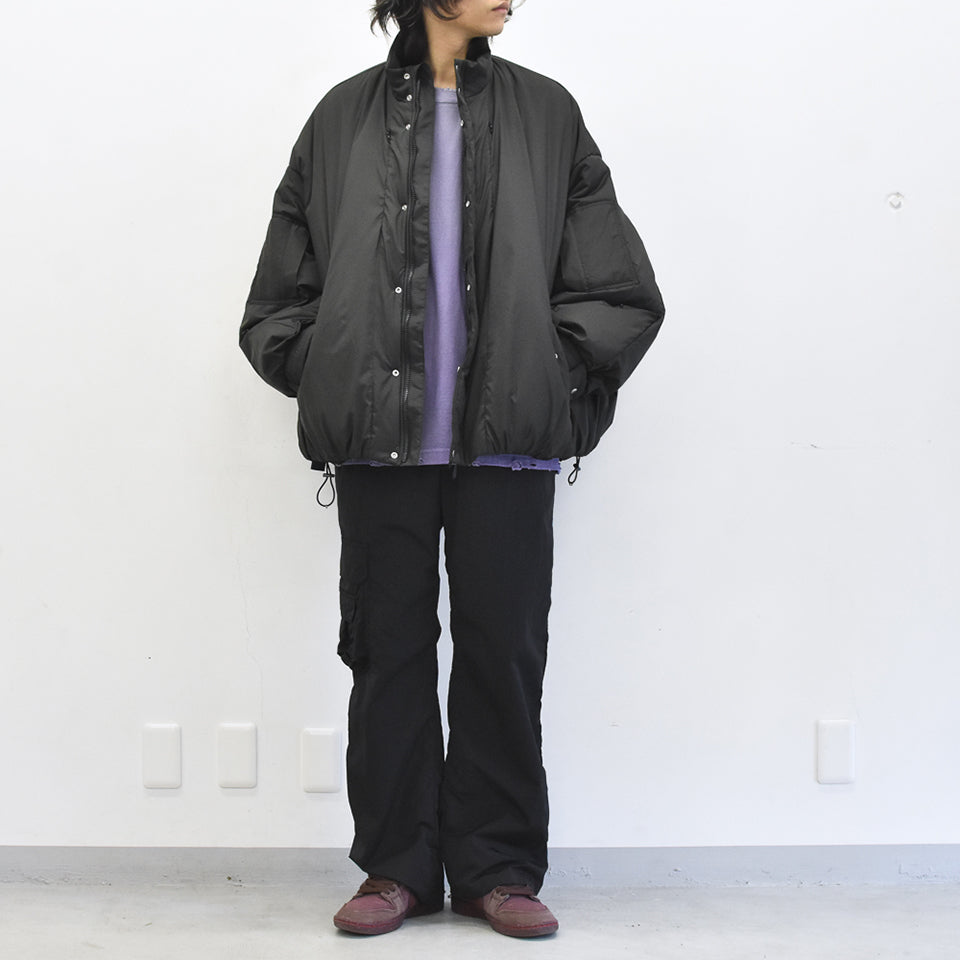 THE JEAN PIERRE / Drop Puffer Jacket - BLACK