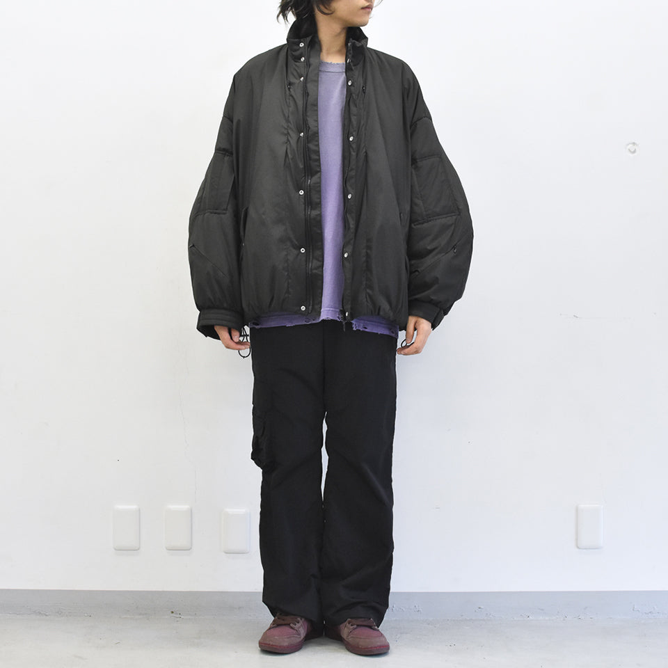 THE JEAN PIERRE / Drop Puffer Jacket - BLACK