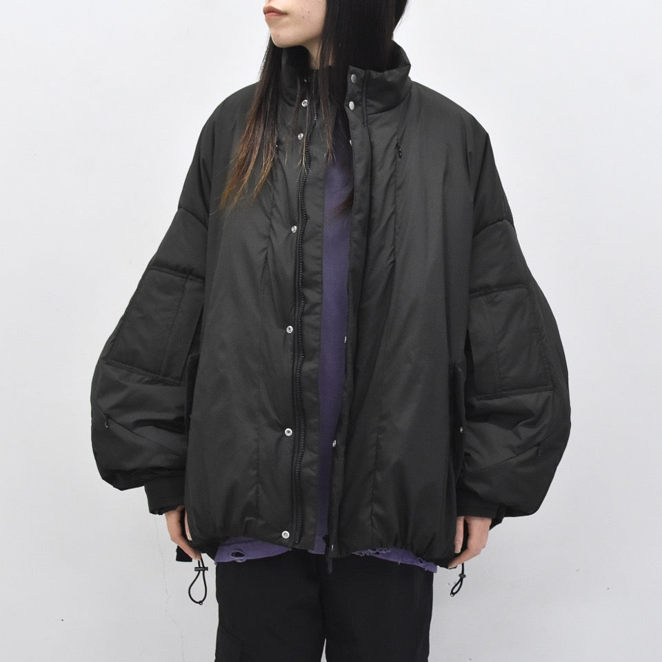 THE JEAN PIERRE / Drop Puffer Jacket - BLACK
