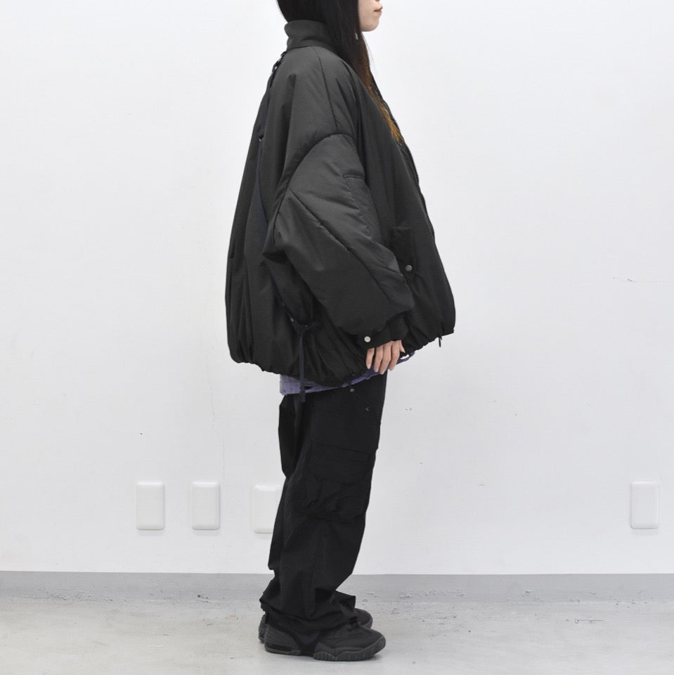 THE JEAN PIERRE / Drop Puffer Jacket - BLACK