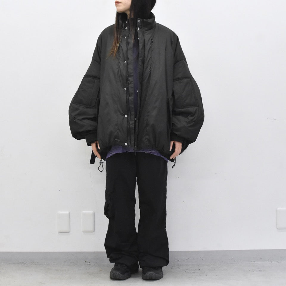 THE JEAN PIERRE / Drop Puffer Jacket - BLACK