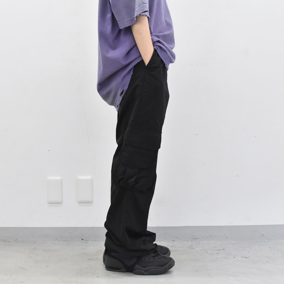 THE JEAN PIERRE / Semi Flair Cargo Trouser - BLACK