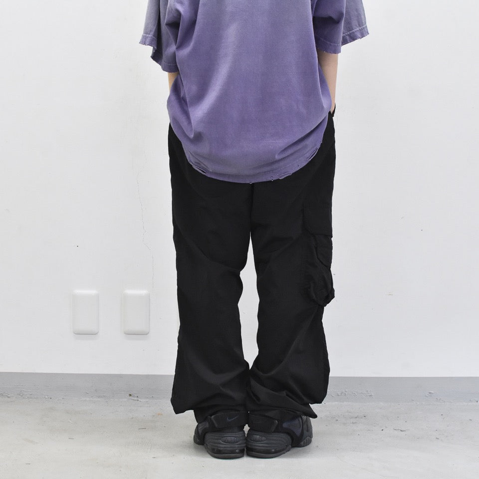 THE JEAN PIERRE / Semi Flair Cargo Trouser - BLACK