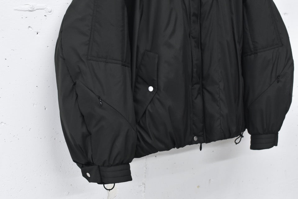 THE JEAN PIERRE / Drop Puffer Jacket - BLACK