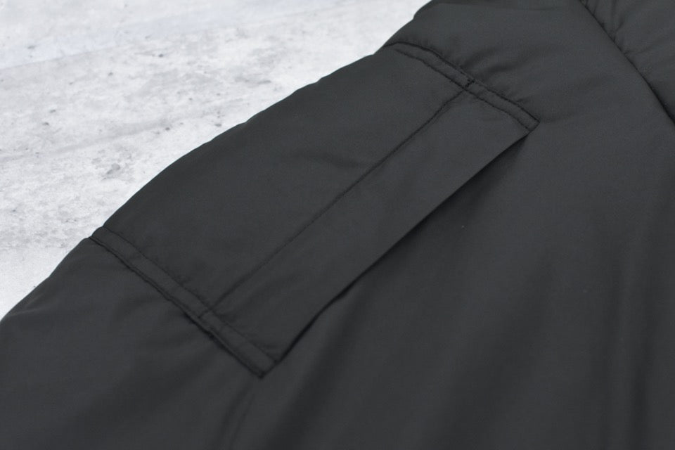 THE JEAN PIERRE / Drop Puffer Jacket - BLACK