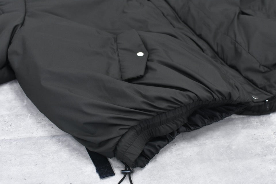 THE JEAN PIERRE / Drop Puffer Jacket - BLACK