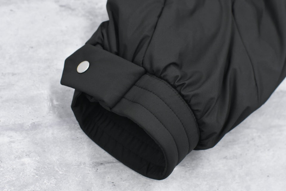 THE JEAN PIERRE / Drop Puffer Jacket - BLACK
