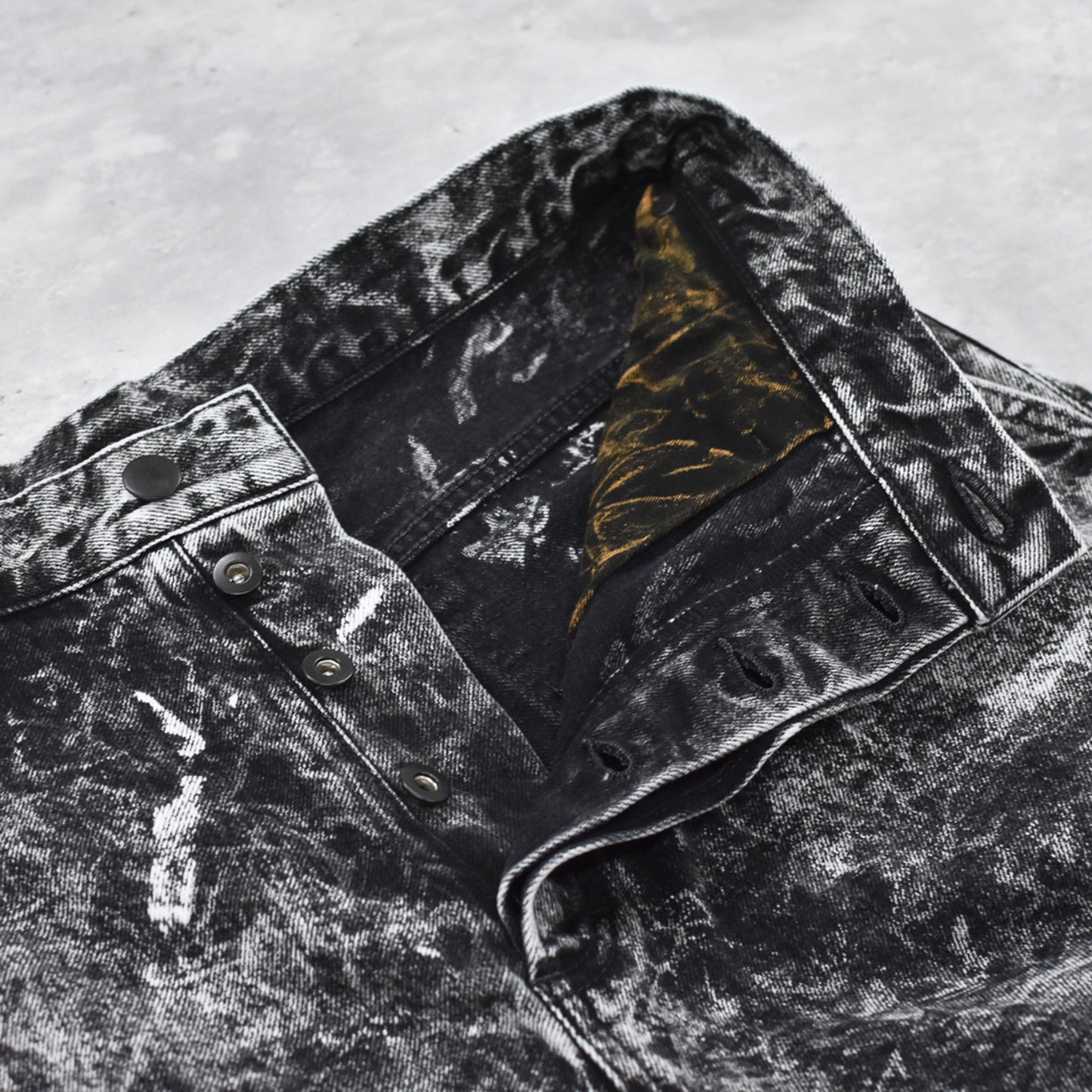 THE JEAN PIERRE / Extra Buggy Denim Trousert - CONTRUST