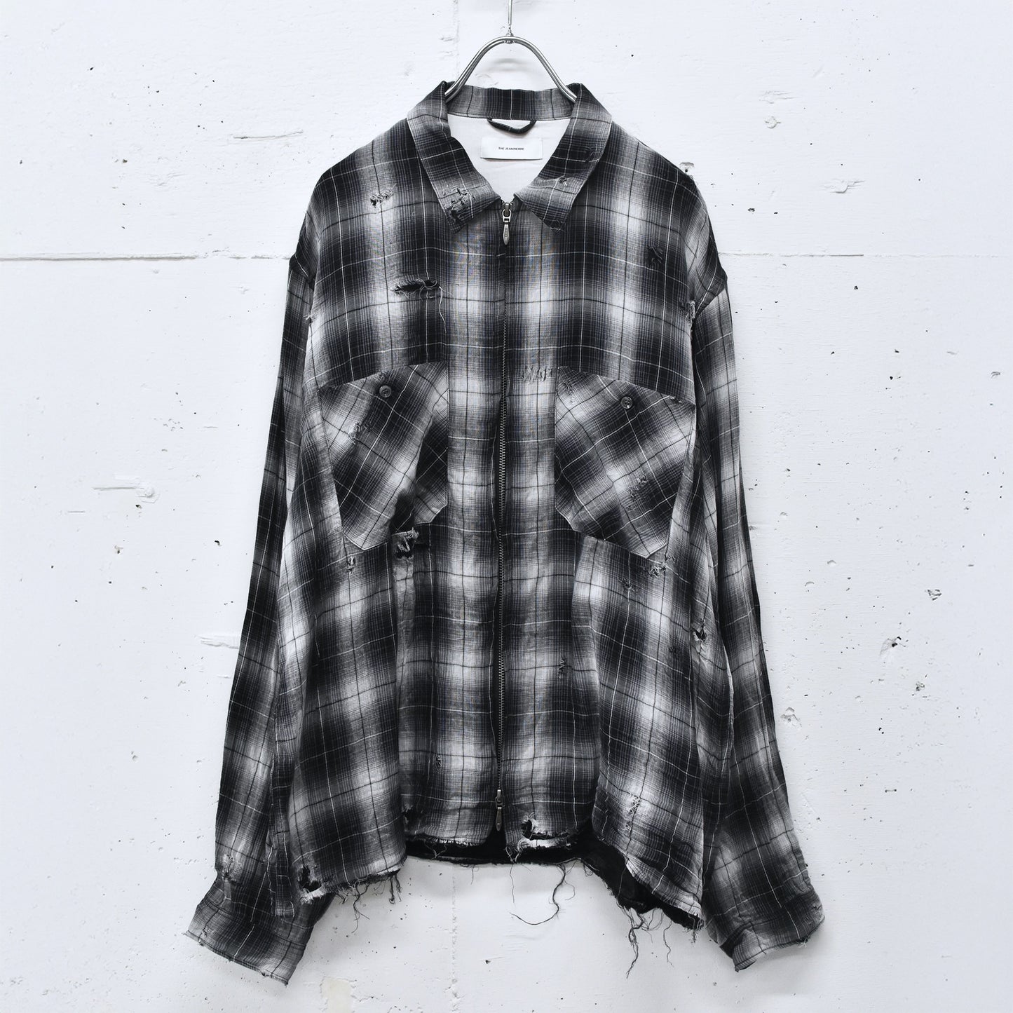 THE JEAN PIERRE / Grunge Destroy Kurt Shirt - BLACK