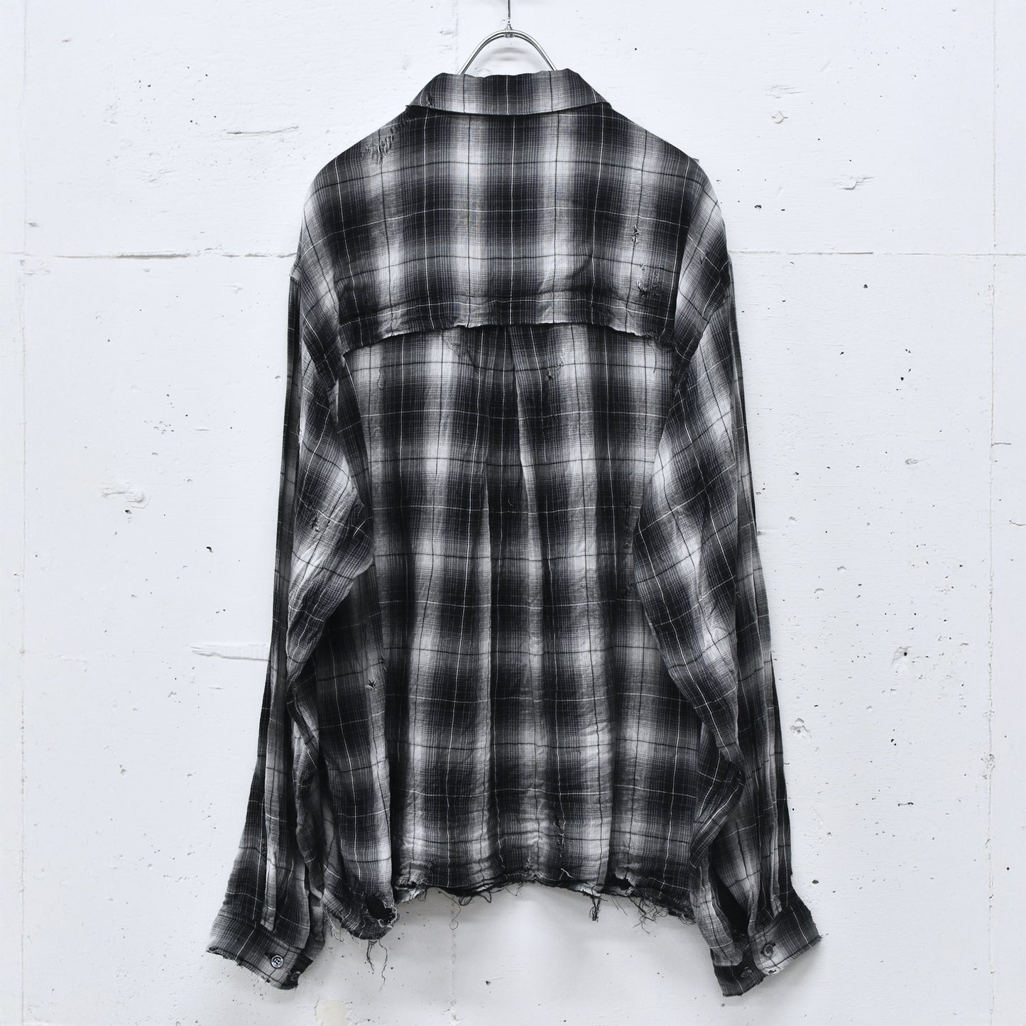 THE JEAN PIERRE / Grunge Destroy Kurt Shirt - BLACK