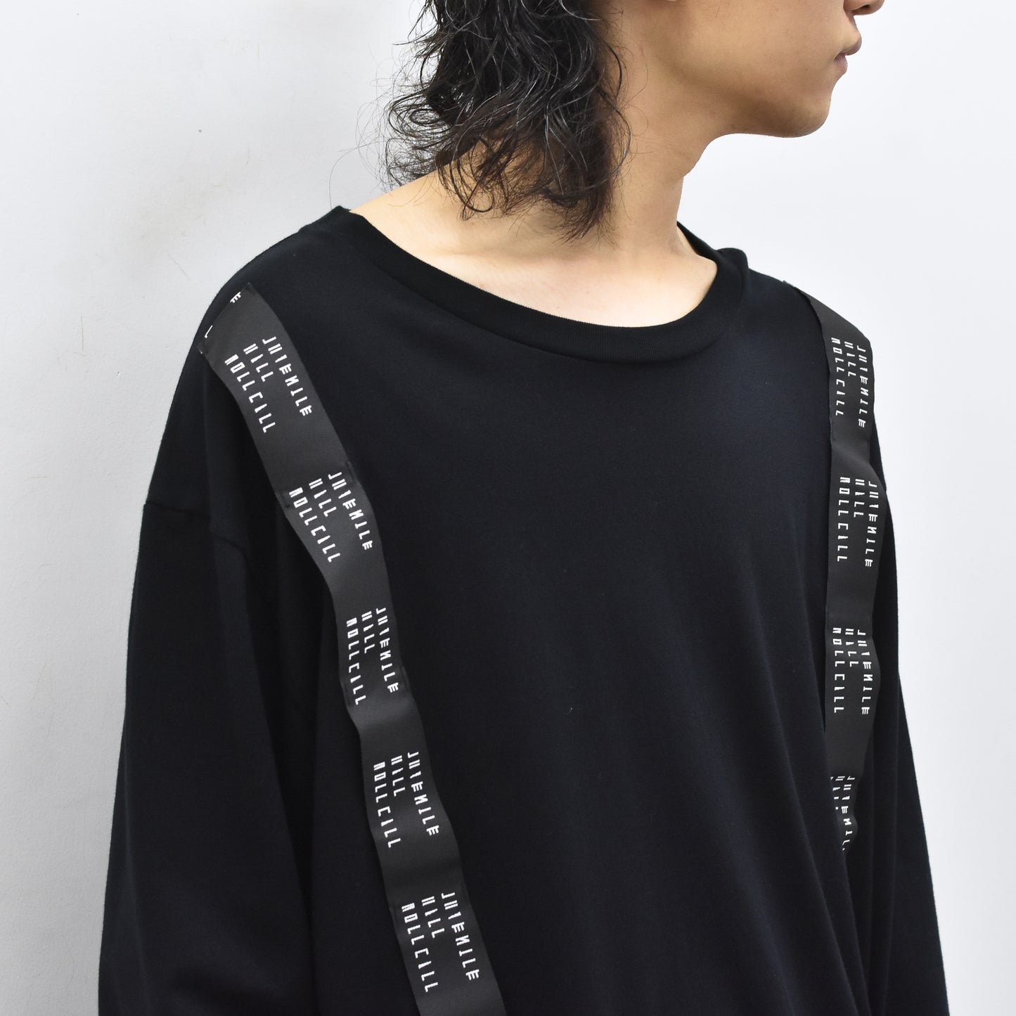 JUVENILE HALL ROLLCALL / 2064 SUS NT LS PULLOVER - BLACK